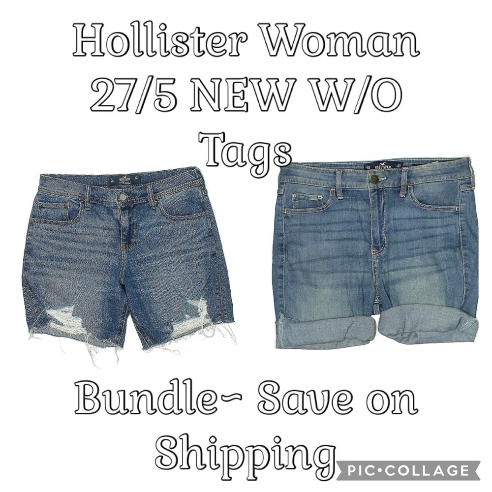 Hollister Woman Shorts 27/5 NEW without Tags - Lot Of 2